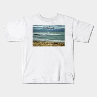 Piedras Blancas Elephant Seals Pacific Coast Highway Kids T-Shirt